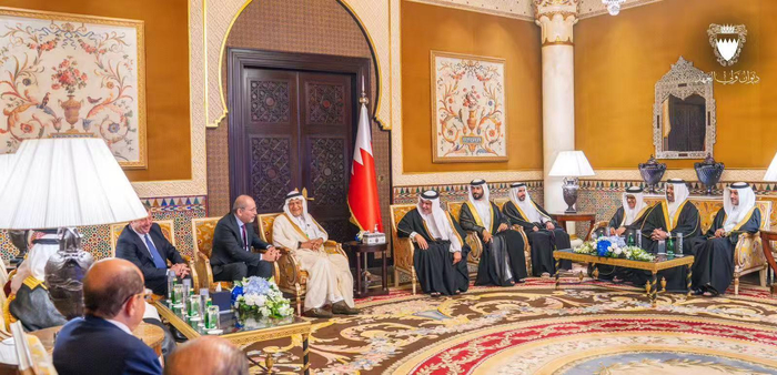 【蜗牛棋牌】约旦副首相会见巴林外交大臣 讨论加沙局势