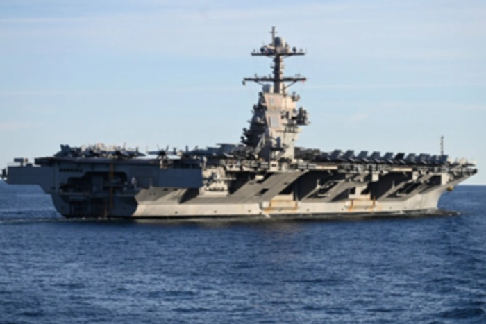 【蜗牛棋牌】美“福特”号航母打击群进入加勒比海