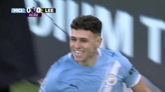 【蜗牛棋牌】先赛距榜首4分!曼城3-2利兹联 福登双响+绝杀格瓦破门+送点