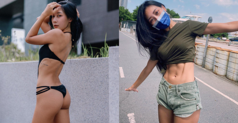 【蜗牛棋牌】狂展銷魂腹肌，「極致蜜桃」讓人一眼就窒息！