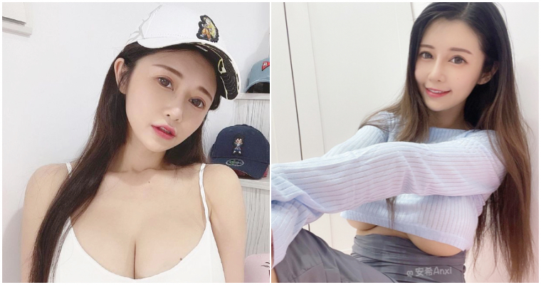 【蜗牛棋牌】綁帶裙太誘人！「甜心幫」安希狂露 F 級南半球　TikTok 影片甜笑讓粉絲鼻血狂噴！