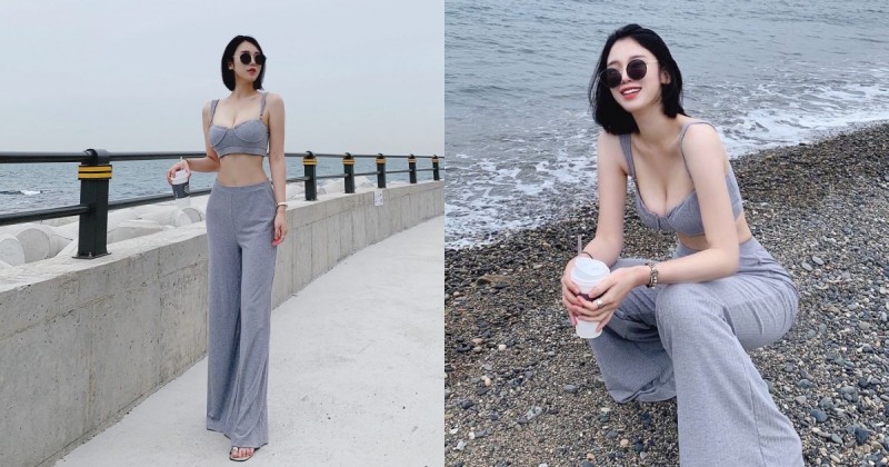 【蜗牛棋牌】海邊「超正老闆娘」展現迷人長輩視角！極品顏值散發強大魅力