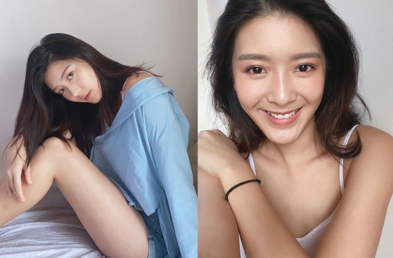 【蜗牛棋牌】天菜長腿御姐「余香凝」9頭身材曲線凹凸有致　搭配「陽光甜笑」散發滿滿健康美