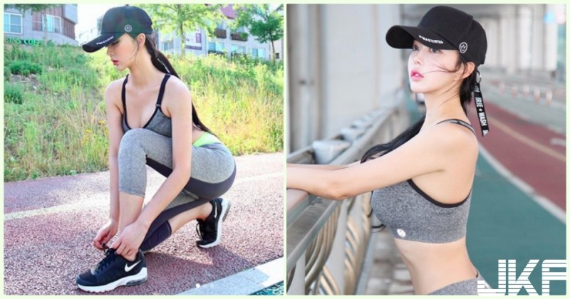 【蜗牛棋牌】好想尾隨！路邊驚見「大奶慢跑妹」白皙身材好犯規！驚人的「超胸奶量」畫面真的太誘…