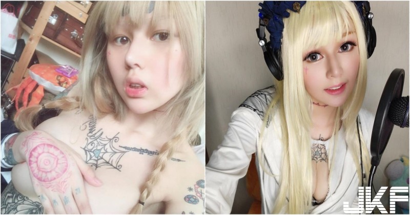 【蜗牛棋牌】好狂！「金髮美乳coser」天天換造型，唯一不變的果然還是「渾圓大長輩」啊！