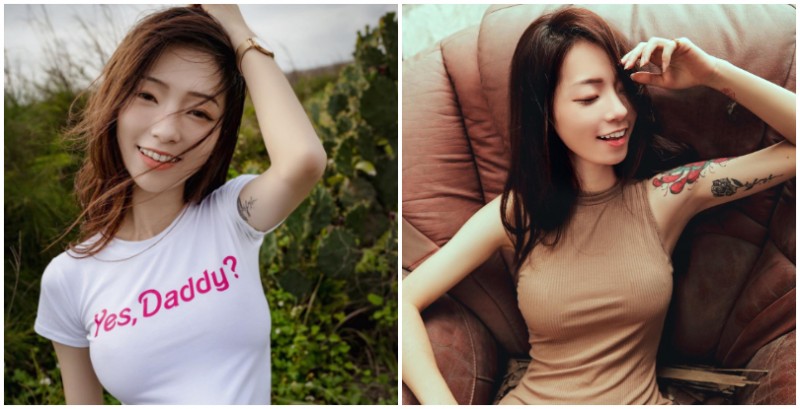 【蜗牛棋牌】「纖細正妹」隱藏神級美乳，魅惑笑容搭配緊緻火爆身材的性感小妖精！