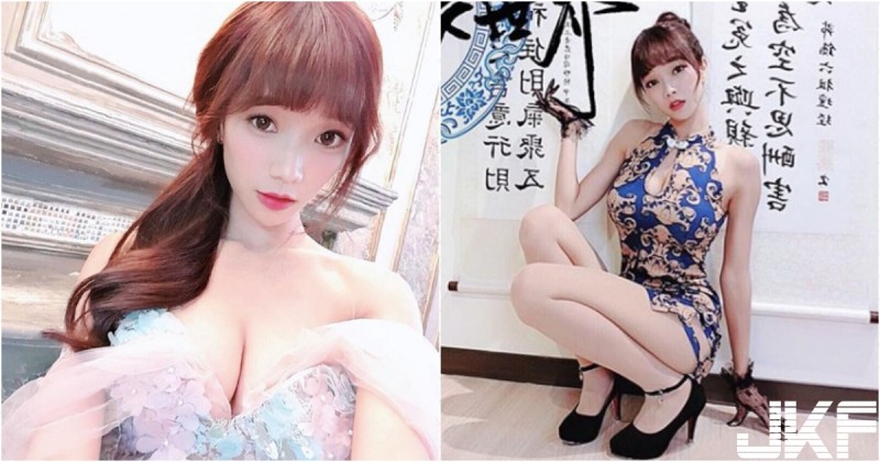 【蜗牛棋牌】會跳舞的直播主94辣～「Kittie喵」超短旗袍大秀美腿，跳到人心癢癢～