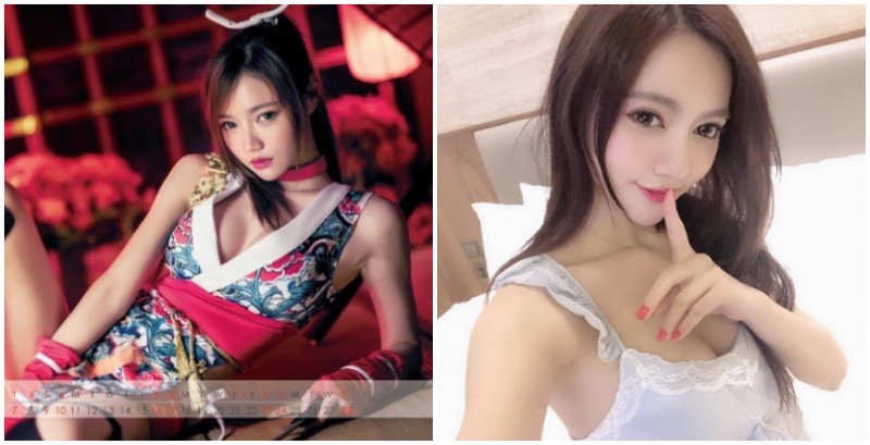 【蜗牛棋牌】忍法魅惑之術！「洋娃娃女孩」蘇小立化身性感女忍者，深夜潛入你的房間！