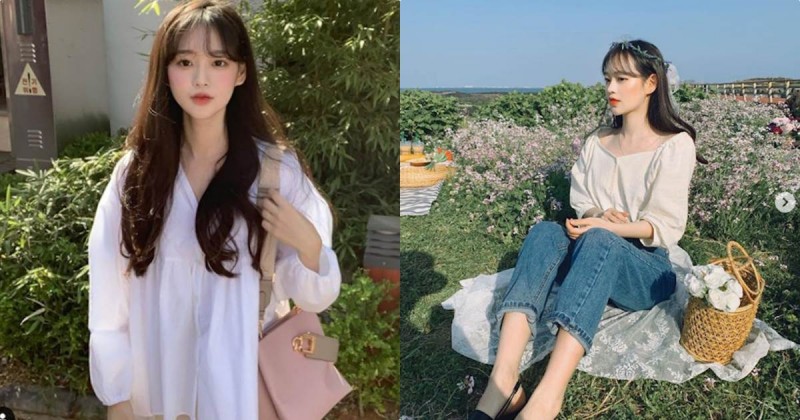 【蜗牛棋牌】走文藝風的清新感妹子Jenny，野餐時的氣質打扮超療癒！