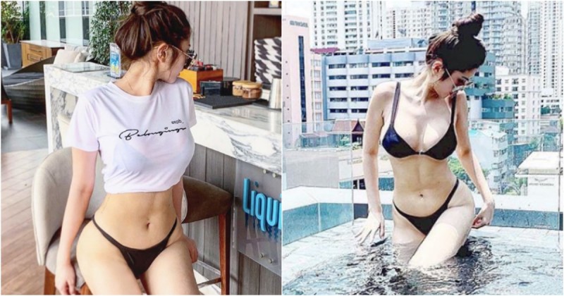 【蜗牛棋牌】性感美尻意圖使人瘋狂！超火辣比基尼高衩小褲褲「美臀肉肉」現形！