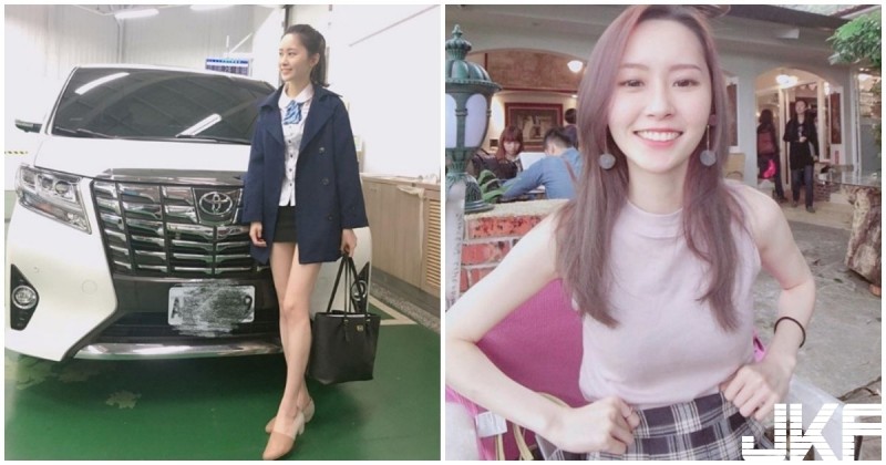 【蜗牛棋牌】「網紅級」汽車業務員！雪白「神級美腿」超逆天，買車人潮爆滿了！