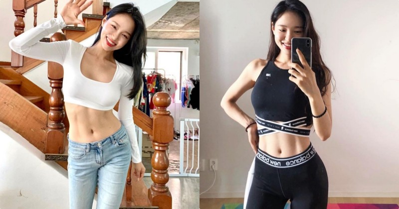 【蜗牛棋牌】韓國甜姐兒教練「腹部線條太厲害」，「超辣S曲線」IG狂吸40萬粉！