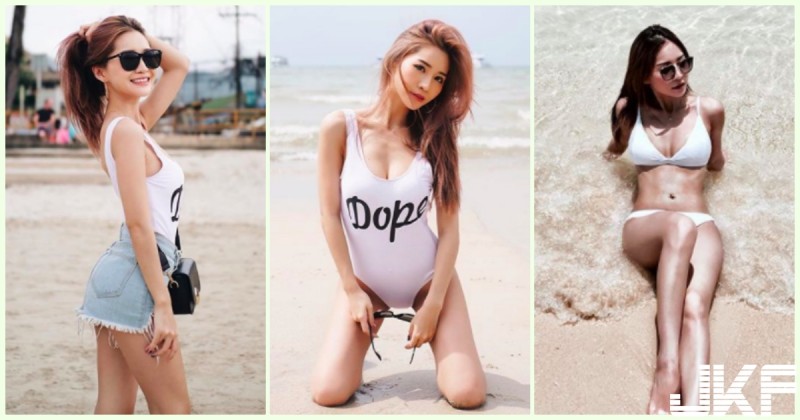 【蜗牛棋牌】滿滿福利！超優質「沙灘爆乳妹」身材好誘惑！超火辣「美胸身材」逼死人啊…