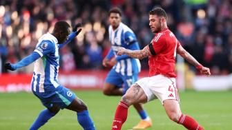 【蜗牛棋牌】英超-布莱顿2-0诺丁汉森林 德屈佩、齐马斯破门维尔贝克助攻