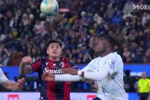 【蜗牛棋牌】3人失点！国米1-1点球2-3博洛尼亚无缘意超杯决赛 巴雷拉博尼失点