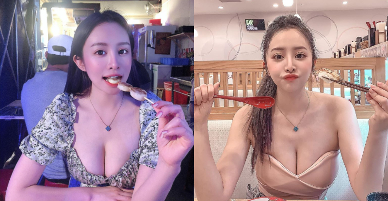 【蜗牛棋牌】不用開口就飽了！「傅子寧」用餐自備大杯鮮奶，飽滿兩袋比任何美食還可口！