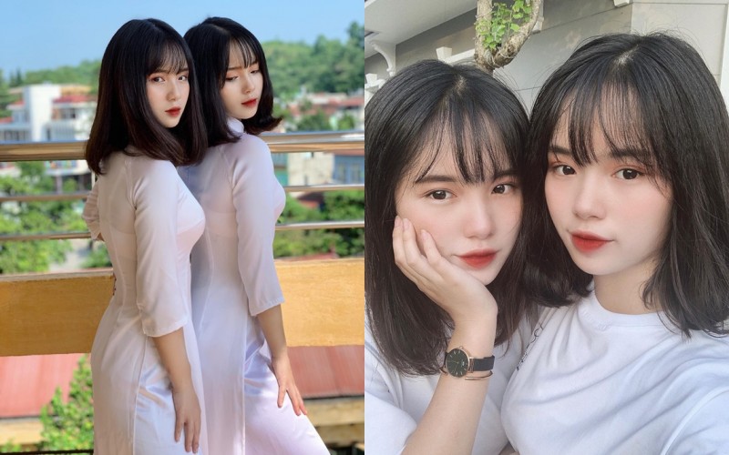 【蜗牛棋牌】越南17歲「爆乳雙胞胎」辣穿奧黛！超緊繃「貼身曲線」引暴動啦