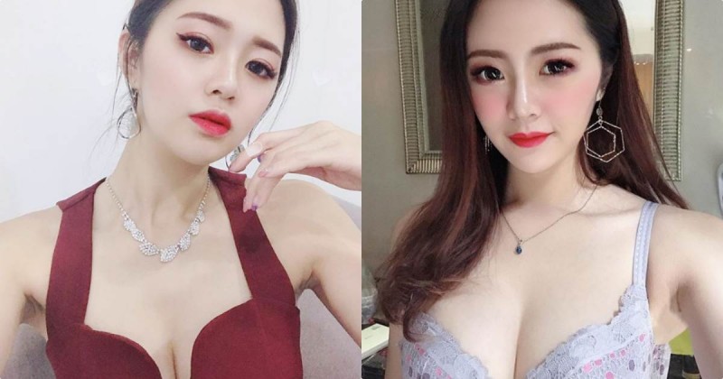 【蜗牛棋牌】長腿SG拿鐵「車頭燈好驚人」，超性感爆乳裝兇爆了！