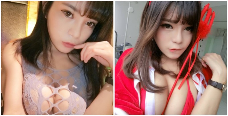 【蜗牛棋牌】這衣服太超過了！超火辣「爆乳小隻馬」事業心很大，過激洞洞裝讓你hold不住！