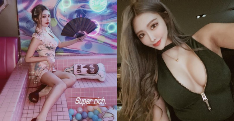 【蜗牛棋牌】長腿女神「唐琦琦77」換上貼身旗袍展現凹凸有致的火辣曲線