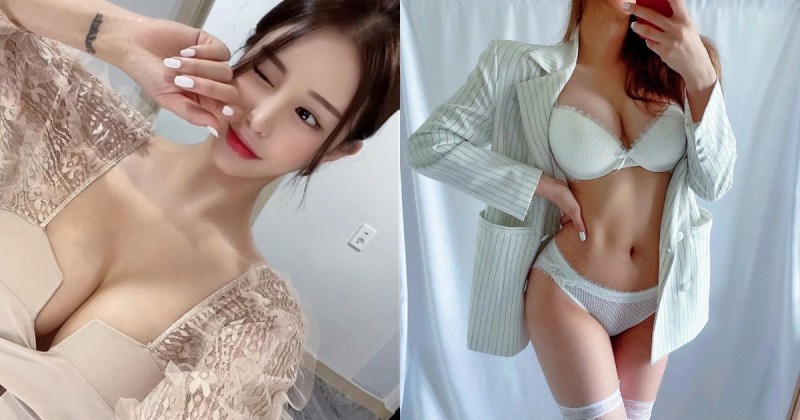 【蜗牛棋牌】網拍老闆娘「巨乳細腰」太OP！親自示範「性感內衣」引6萬人追蹤！