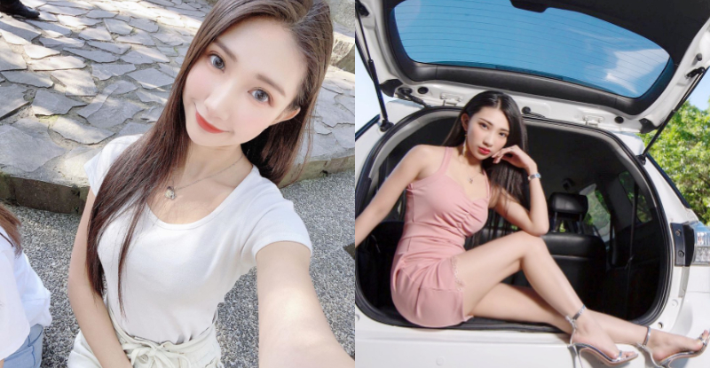 【蜗牛棋牌】副駕正取！甜美正妹「小曖萱Strawberry」水汪大眼太吸睛，香車配美人剛好一次包軌！