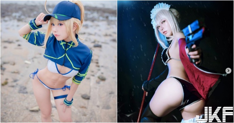 【蜗牛棋牌】台灣cosplayer好精緻！海邊秀出「美乳翹臀」，極品身材真的太狂！