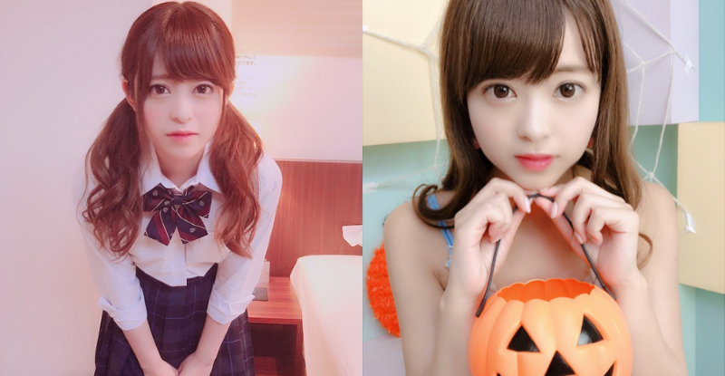 【蜗牛棋牌】不要只關注三上！HONEY POPCORN團員「桜もこ」是甜美萌妹　穿上制服沒有違和感