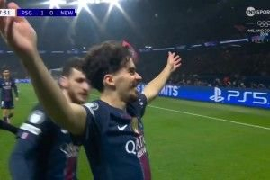 【蜗牛棋牌】将战附加赛！巴黎1-1纽卡 维蒂尼亚远射闪击登贝莱失点K77伤退