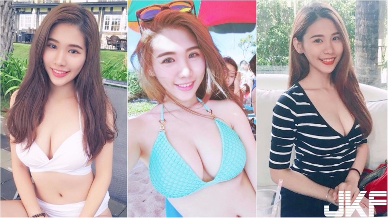 【蜗牛棋牌】凶狠「木瓜妹」把螢幕塞好塞滿！飽滿上圍撐爆比基尼！網：想喝牛奶