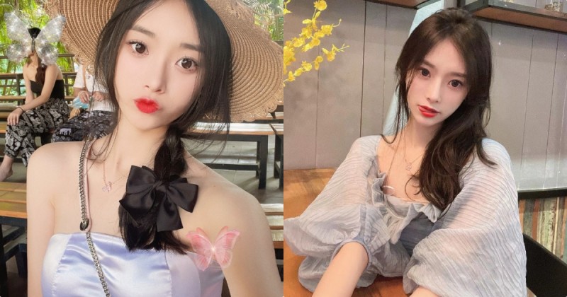 【蜗牛棋牌】正妹舞蹈生「白皙容顏超討喜」，度假時的自拍「胸型好辣」！