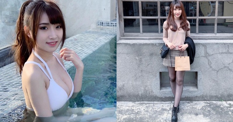 【蜗牛棋牌】「正妹工程師」Emily愛穿黑絲秀美腿，窈宨曲線讓網友熱議：想和她一起加班！