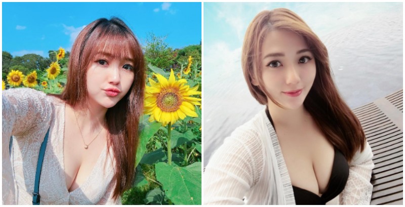 【蜗牛棋牌】花在哪裡我都沒看到！「性感甜心」莫葵出外賞花，但路人看到的畫面卻異常性感