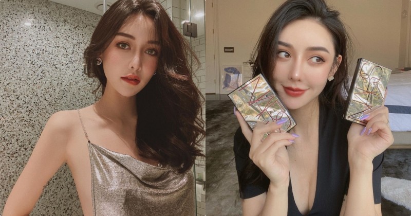 【蜗牛棋牌】美艷正妹「洋裝露出側邊酥胸」，「完美事業線」好讓人心動！