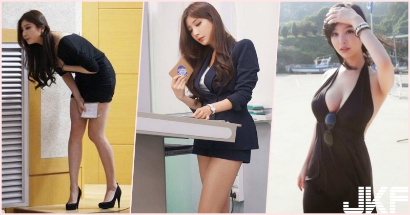 【蜗牛棋牌】網路瘋傳「美腿女老師」F罩杯乳照又爆紅！講台放送「養眼福利」讓同學受不了…