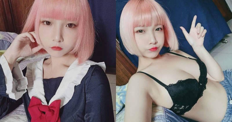 【蜗牛棋牌】小巧臉蛋的外拍美少女「咖咖」，黑色爆乳內衣展現「性感長輩」！