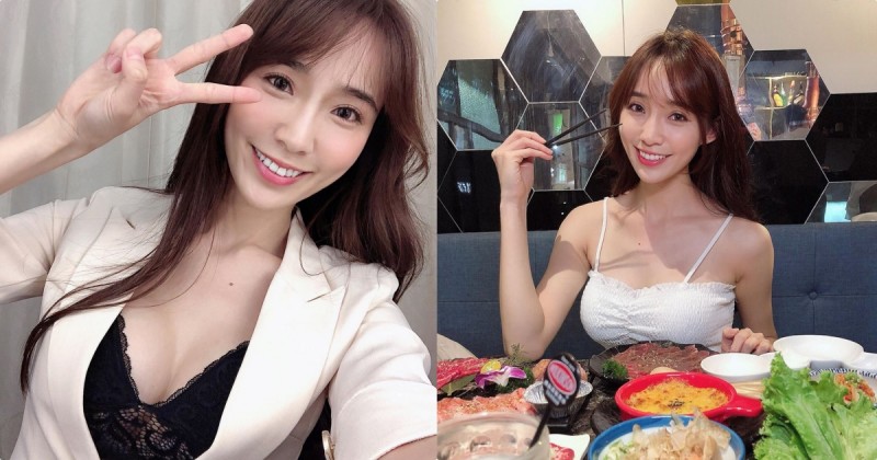 【蜗牛棋牌】超甜護理師！正妹「深V好曲線」要辣翻，甜美笑容吸引超多病患排隊！