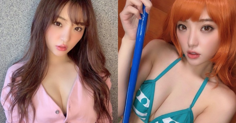 【蜗牛棋牌】馬甲線正妹「最愛PO美臀辣照」，化身超火辣「真人版娜美」！