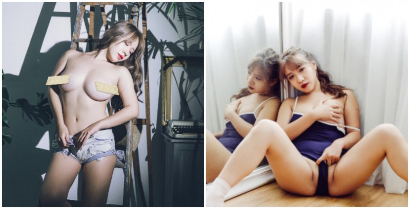 【蜗牛棋牌】「巨乳女郎」吳詠玄胴體完全解放！攝影師江江葦鏡下時尚與情慾融合的性感瞬間！