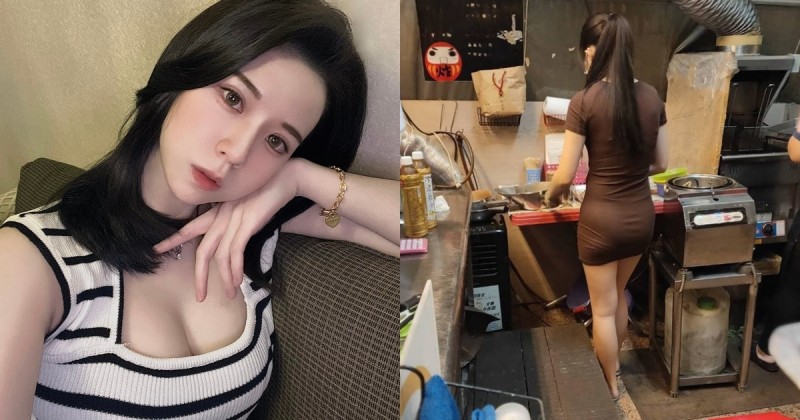 【蜗牛棋牌】高雄前鎮「鹹酥雞正妹女店員」貼身短裙好吸睛！「甜美臉蛋+豐滿雪乳」讓人想點爆！