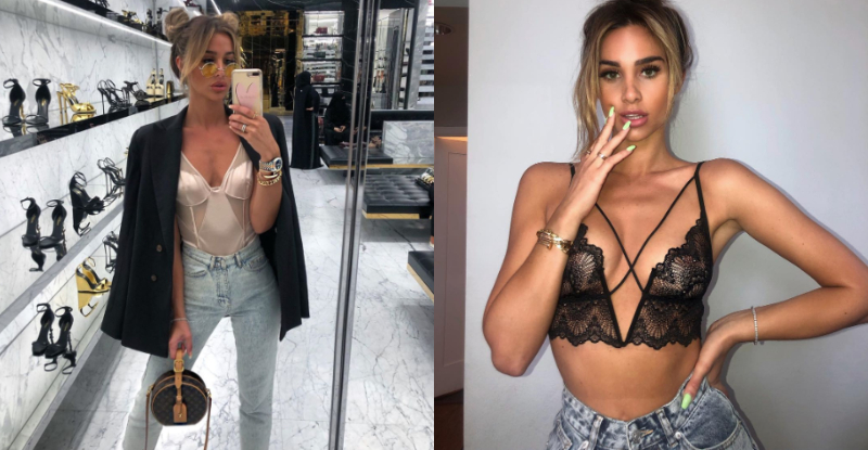 【蜗牛棋牌】好時尚！性感妹外套底下什麼都沒穿　「中路淨空」直接出門潮到出水