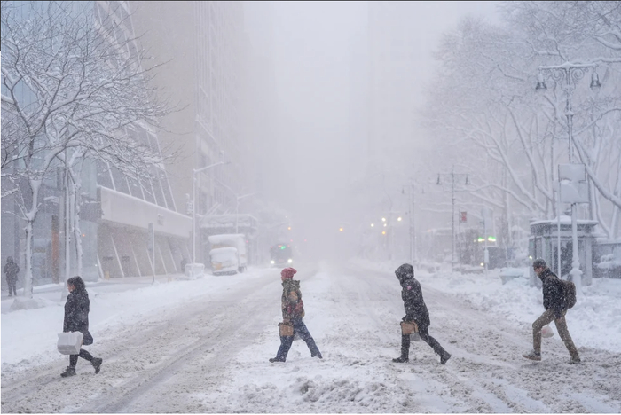 【蜗牛棋牌】冬季风暴席卷美国 数千架次航班被取消