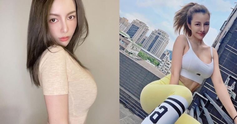 【蜗牛棋牌】曾是職業軍人！JKF 女郎「西西」居家運動不偷懶「F 美乳+馬甲線」被狂讚