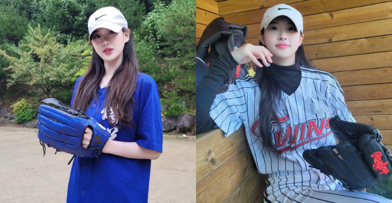 【蜗牛棋牌】棒球場驚現「智秀翻版」，頂級顏值搭「高瘦美體」 網讚：見一次推一次