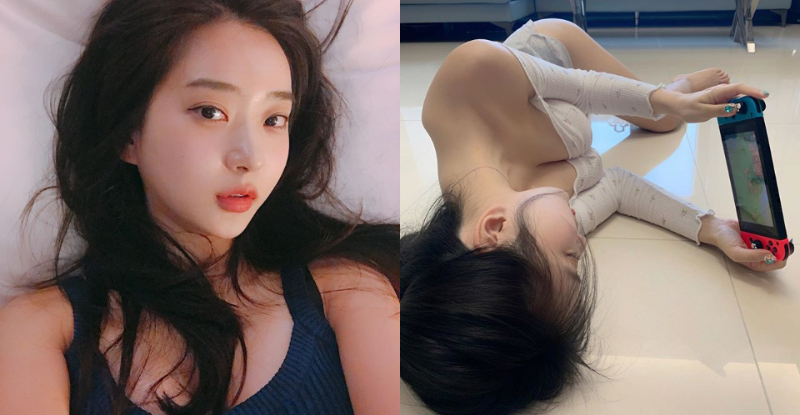 【蜗牛棋牌】驚見巨奶島民！「申才恩Zenny」喬出邪惡視角玩動森，軟嫩乳球擠壓出超深壕溝！