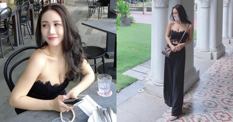 【蜗牛棋牌】新加坡街頭出沒「長髮豪乳妹」，平口上衣秀「香肩雪乳」，回頭率超過100%！