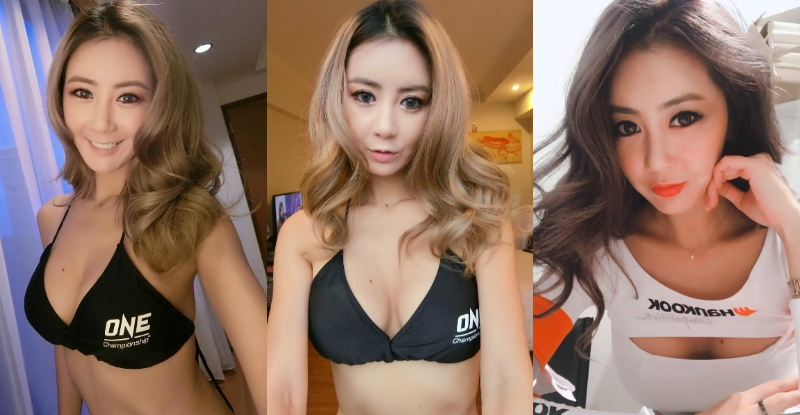 【蜗牛棋牌】舉牌女郎夾帶「白嫩奶球」上台火辣展現！飽滿圓潤讓人看了超上火！