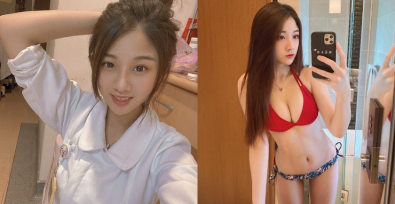 【蜗牛棋牌】野性正妹護理師「小莓」換上比基尼展現姣好身材　病患立刻起立致敬