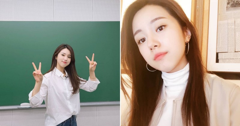 【蜗牛棋牌】補教界氣質女神！微積分老師「神正顏值爆紅」，上課時學生都騷動了！