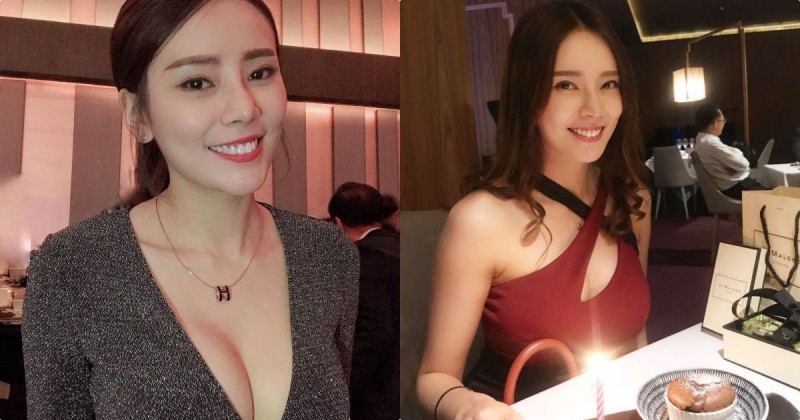 【蜗牛棋牌】宴會上遇到「深V美乳正妹」，「渾圓車頭燈」太堅挺啦！